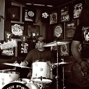 ben deluca playing drums